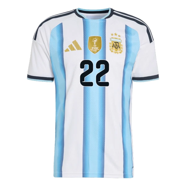 Fotbalové Dresy Argentina Lautaro Martínez 22 Dětské Domácí MS 2026