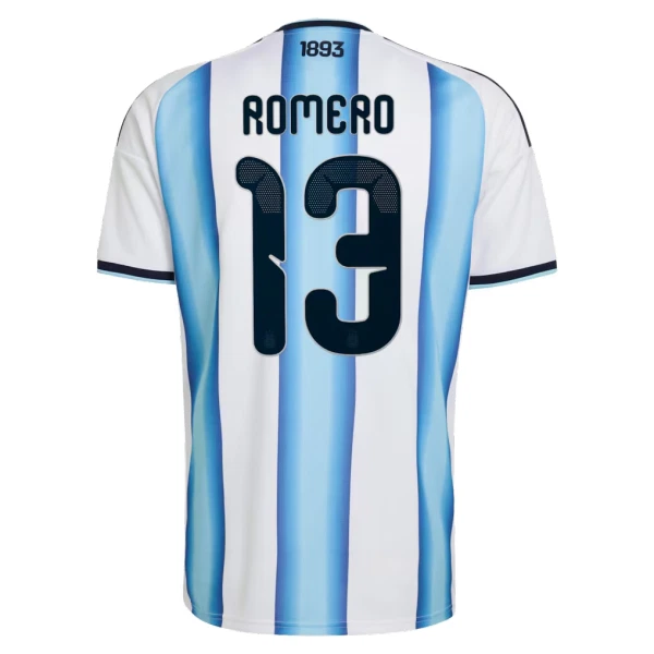 Fotbalové Dresy Argentina Romero 13 Domácí MS 2026