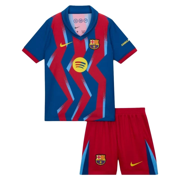 Fotbalové Dresy FC Barcelona Dětské Čtvrtý 2025-26