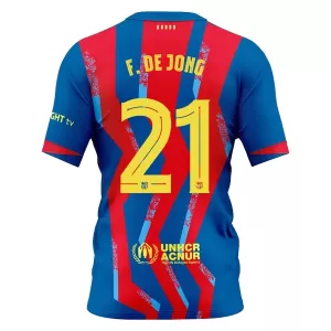 Fotbalové Dresy FC Barcelona Frenkie de Jong 21 Čtvrtý 2025-26