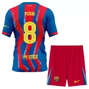 Fotbalové Dresy FC Barcelona Pedri 8 Dětské Čtvrtý 2025-26