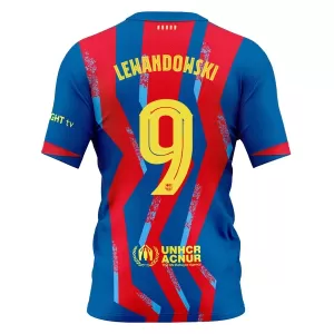 Fotbalové Dresy FC Barcelona Robert Lewandowski 9 Čtvrtý 2025-26