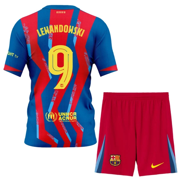 Fotbalové Dresy FC Barcelona Robert Lewandowski 9 Dětské Čtvrtý 2025-26