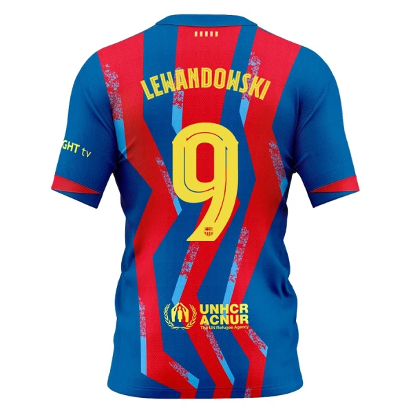Fotbalové Dresy FC Barcelona Robert Lewandowski 9 Dětské Čtvrtý 2025-26