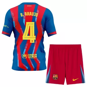 Fotbalové Dresy FC Barcelona Ronald Araujo 4 Dětské Čtvrtý 2025-26