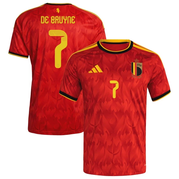 Fotbalové Dresy Belgie Kevin De Bruyne 7 Domácí MS 2026