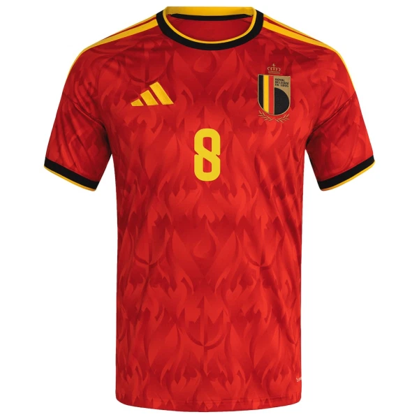 Fotbalové Dresy Belgie Tielemans 8 Domácí MS 2026