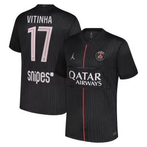 Fotbalové Dresy Paris Saint-Germain Vitinha 17 Čtvrtý Jordan 2025-26