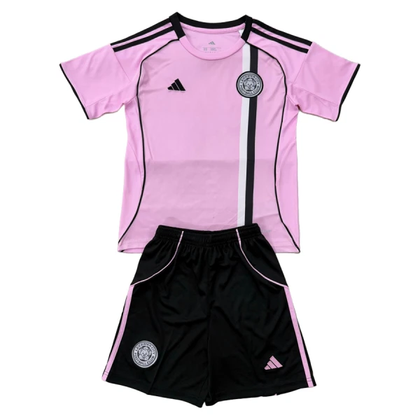 Fotbalové Dresy Leicester City Dětské Alternativní 2025-26 Fotbalové Dresy Leicester City Dětské Alternativní 2025-26