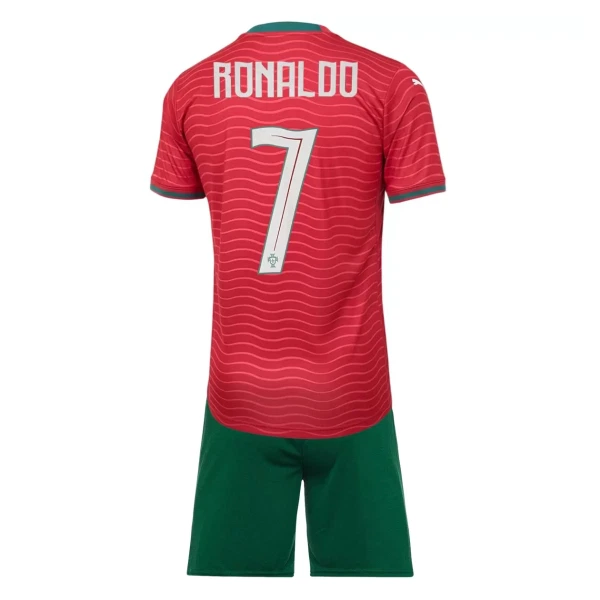 Fotbalové Dresy Portugalsko Cristiano Ronaldo 7 Dětské Domácí MS 2026