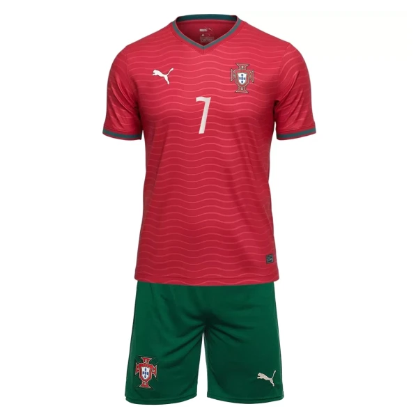 Fotbalové Dresy Portugalsko Cristiano Ronaldo 7 Dětské Domácí MS 2026