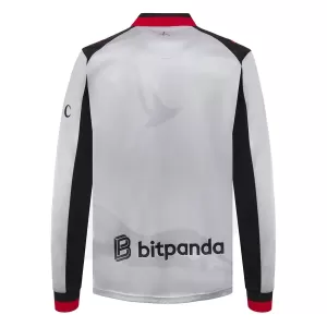 Brankářské Fotbalové Dresy AC Milán Čtvrtý 2025-26 Dlouhý Rukáv