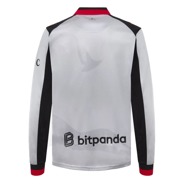 Brankářské Fotbalové Dresy AC Milán Čtvrtý 2025-26 Dlouhý Rukáv