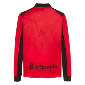 Fotbalové Dresy AC Milán Čtvrtý 2025-26 Dlouhý Rukáv