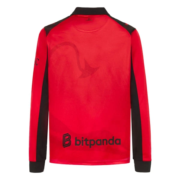 Fotbalové Dresy AC Milán Čtvrtý 2025-26 Dlouhý Rukáv