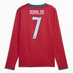 Fotbalové Dresy Portugalsko Cristiano Ronaldo 7 Domácí MS 2026 Dlouhý Rukáv
