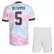 Fotbalové Dresy Belgie De Cuyper 5 Dětské Venkovní MS 2026 Fotbalové Dresy Belgie De Cuyper 5 Dětské Venkovní MS 2026