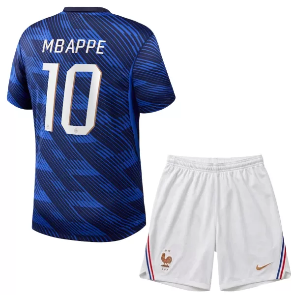 Fotbalové Dresy Francie Kylian Mbappé 10 Dětské Domácí MS 2026