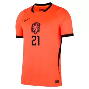 Fotbalové Dresy Nizozemsko Frenkie de Jong 21 Domácí MS 2026
