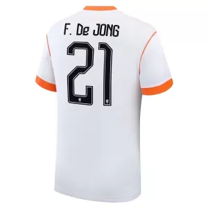 Fotbalové Dresy Nizozemsko Frenkie de Jong 21 Venkovní MS 2026