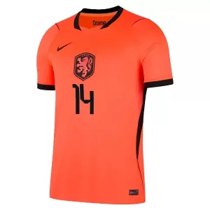 Fotbalové Dresy Nizozemsko Reijnders 14 Dětské Domácí MS 2026