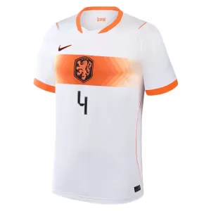 Fotbalové Dresy Nizozemsko Virgil van Dijk 4 Venkovní MS 2026