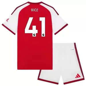 Fotbalové Dresy Arsenal Declan Rice 41 Dětské Domácí 2026-27