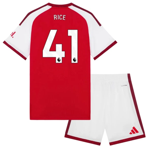 Fotbalové Dresy Arsenal Declan Rice 41 Dětské Domácí 2026-27