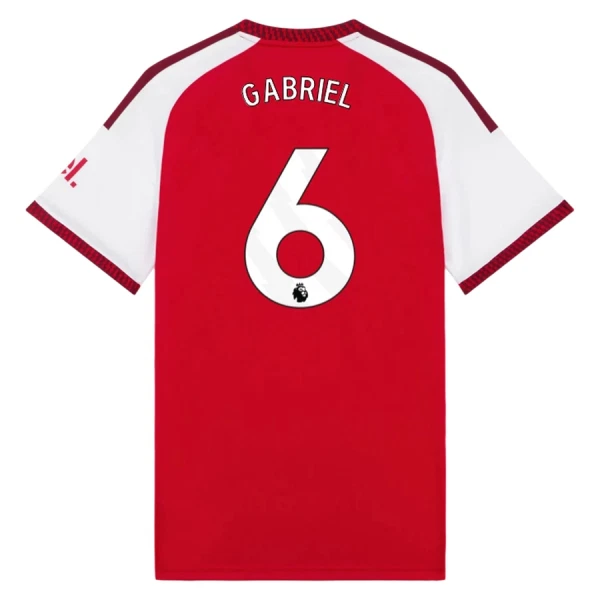 Fotbalové Dresy Arsenal Gabriel 6 Domácí 2026-27 Fotbalové Dresy Arsenal Gabriel 6 Domácí 2026-27