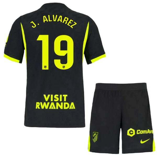 Fotbalové Dresy Atlético Madrid Julián Álvarez 19 Dětské Venkovní 2026-27
