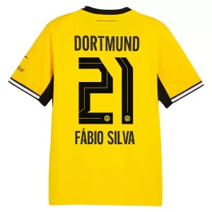 Fotbalové Dresy Borussia Dortmund Fabio Silva 21 Domácí 2026-27