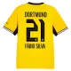 Fotbalové Dresy Borussia Dortmund Fabio Silva 21 Domácí 2026-27 Fotbalové Dresy Borussia Dortmund Fabio Silva 21 Domácí 2026-27