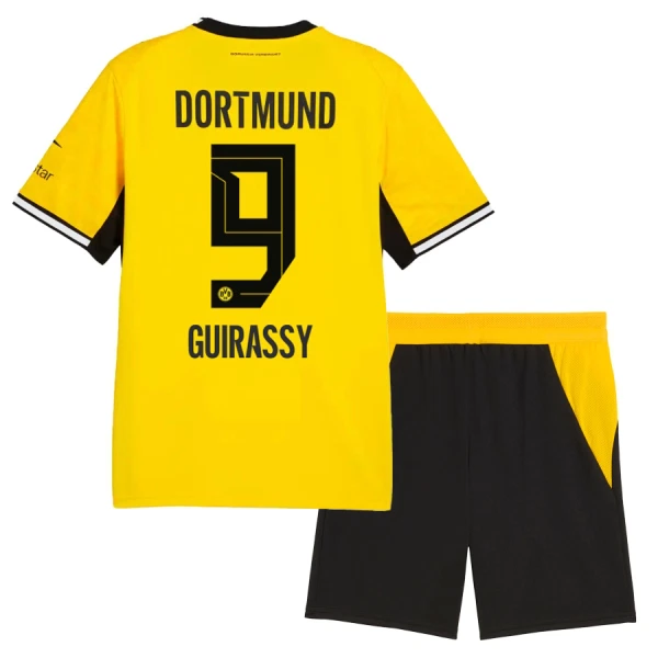 Fotbalové Dresy Borussia Dortmund Guirassy 9 Dětské Domácí 2026-27