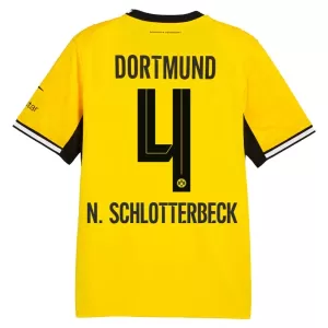 Fotbalové Dresy Borussia Dortmund N. Schlotterbeck 4 Domácí 2026-27