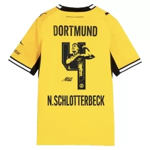 Fotbalové Dresy Borussia Dortmund N. Schlotterbeck 4 Domácí 2026-27 - Speciální