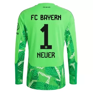 Brankářské Fotbalové Dresy FC Bayern Mnichov Manuel Neuer 1 Domácí 2026-27 Dlouhý Rukáv