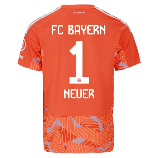 Brankářské Fotbalové Dresy FC Bayern Mnichov Manuel Neuer 1 Venkovní 2026-27 Brankářské Fotbalové Dresy FC Bayern Mnichov Manuel Neuer 1 Venkovní 2026-27