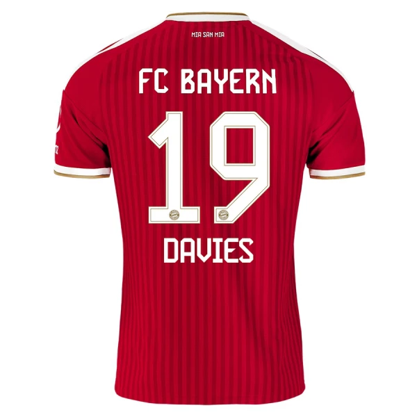 Fotbalové Dresy FC Bayern Mnichov Alphonso Davies 19 Domácí 2026-27