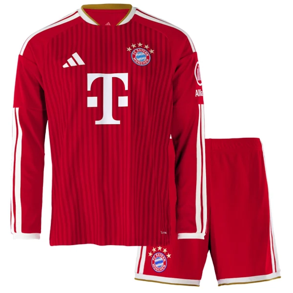 Fotbalové Dresy FC Bayern Mnichov Dětské Domácí 2026-27 Dlouhý Rukáv Fotbalové Dresy FC Bayern Mnichov Dětské Domácí 2026-27 Dlouhý Rukáv