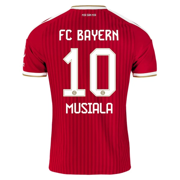 Fotbalové Dresy FC Bayern Mnichov Jamal Musiala 10 Dětské Domácí 2026-27