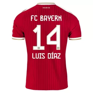 Fotbalové Dresy FC Bayern Mnichov Luis Díaz 14 Domácí 2026-27