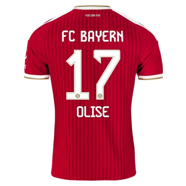 Fotbalové Dresy FC Bayern Mnichov Olise 17 Dětské Domácí 2026-27