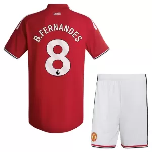 Fotbalové Dresy Manchester United Bruno Fernandes 8 Dětské Domácí 2026-27