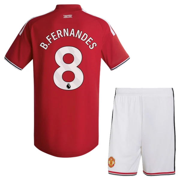 Fotbalové Dresy Manchester United Bruno Fernandes 8 Dětské Domácí 2026-27