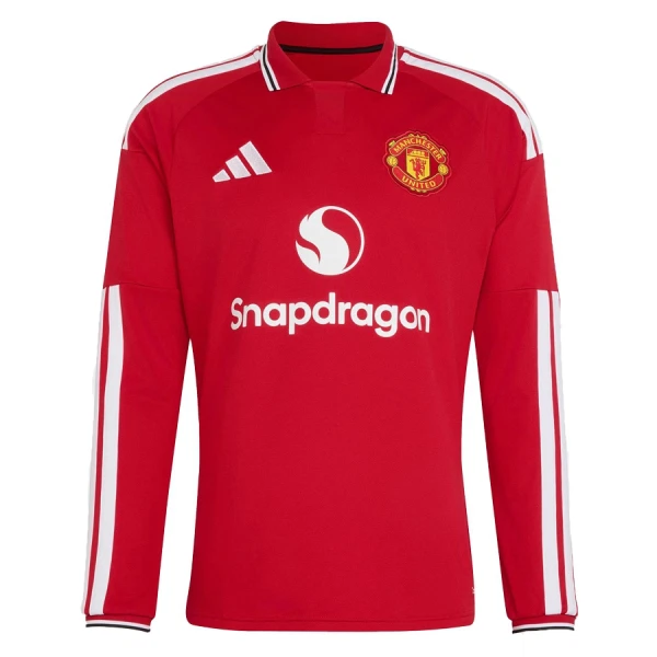 Fotbalové Dresy Manchester United Domácí 2026-27 Dlouhý Rukáv Fotbalové Dresy Manchester United Domácí 2026-27 Dlouhý Rukáv
