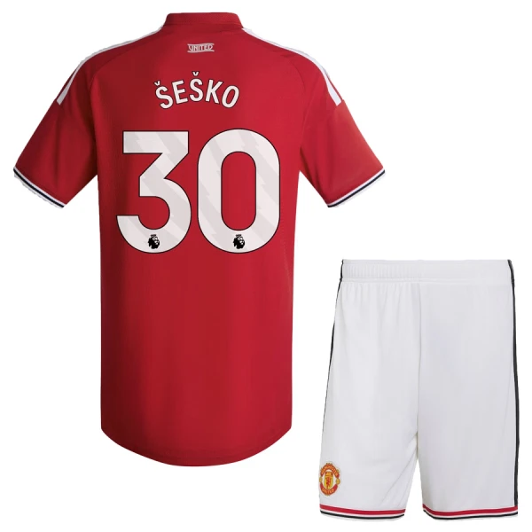 Fotbalové Dresy Manchester United Sesko 30 Dětské Domácí 2026-27