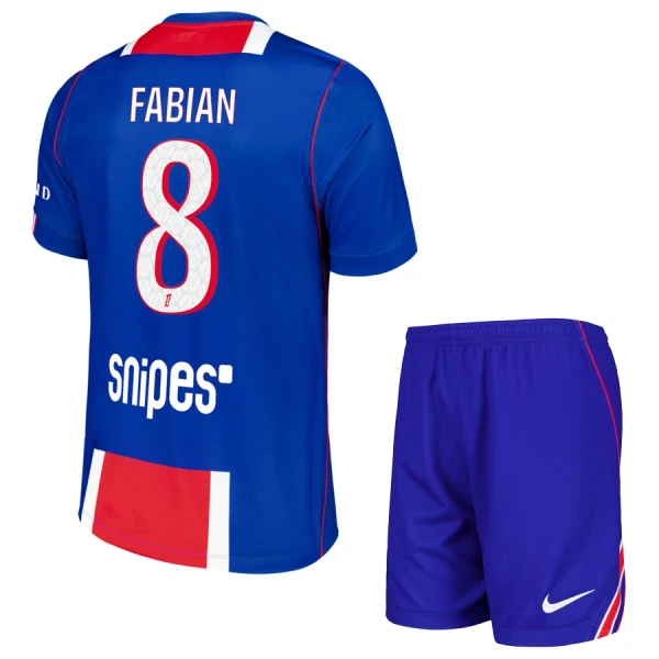 Fotbalové Dresy Paris Saint-Germain Fabian 8 Dětské Domácí 2026-27