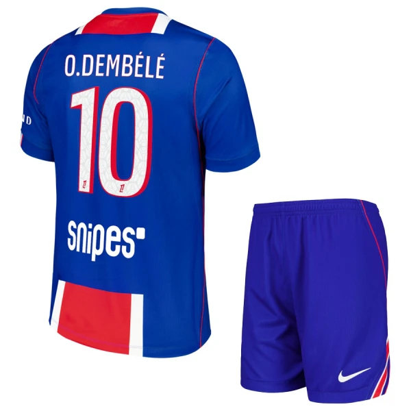 Fotbalové Dresy Paris Saint-Germain Ousmane Dembélé 10 Dětské Domácí 2026-27