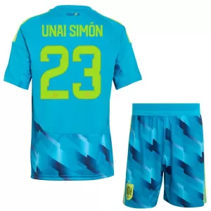 Brankářské Fotbalové Dresy Španělsko Unai Simon 23 Dětské MS 2026