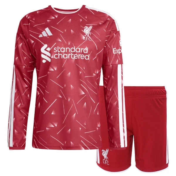 Fotbalové Dresy Liverpool FC Dětské Domácí 2026-27 Dlouhý Rukáv